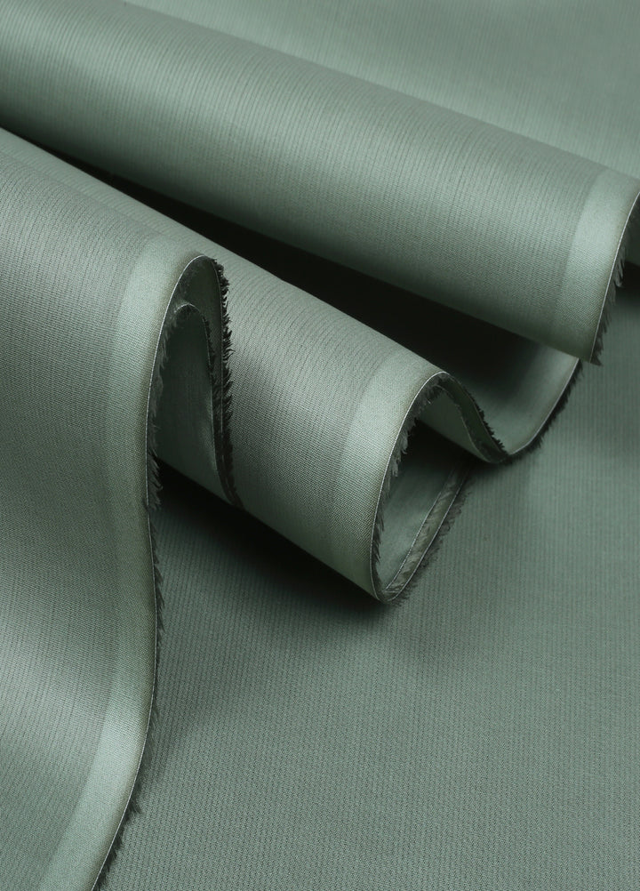 Zouq by Fabrich Mens Unstitched Textured Cotton 2 Piece Suit Sage - Summer Collection