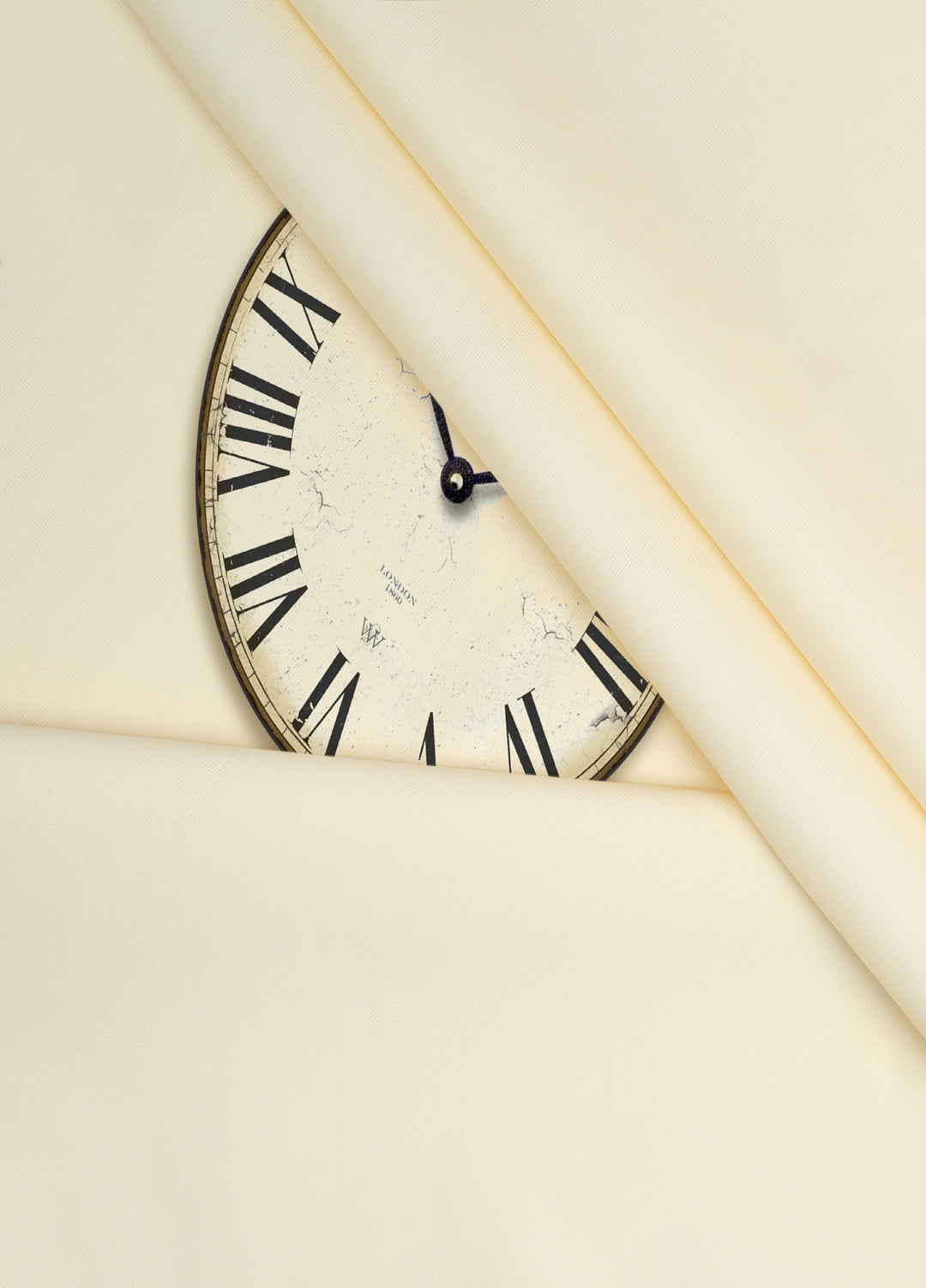 Zouq by Fabrich Mens Unstitched Textured Cotton 2 Piece Suit Ivory - Summer Collection