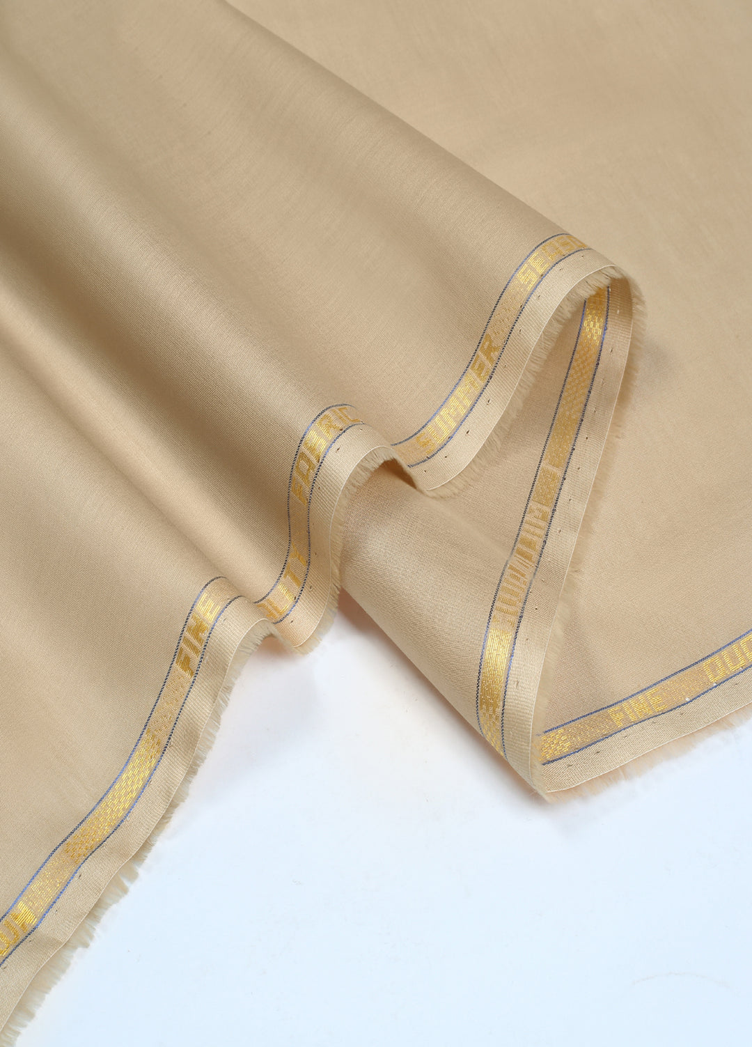 Million by Fabrich Unstitched Solids Cotton Lawn Kameez Shalwar Amber - Summer Collection