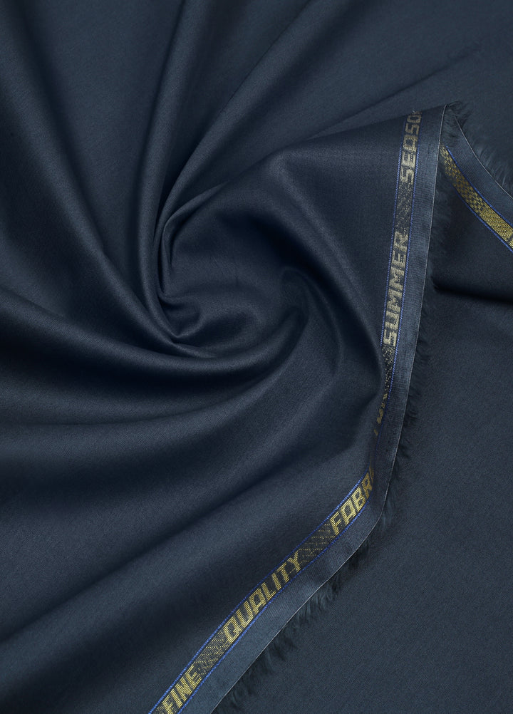 Million by Fabrich Unstitched Solids Cotton Lawn Kameez Shalwar Charcoal - Summer Collection