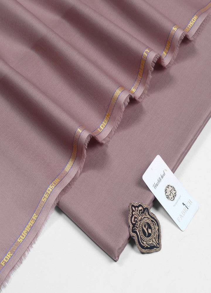 Million by Fabrich Unstitched Solids Cotton Lawn Kameez Shalwar Clay - Summer Collection