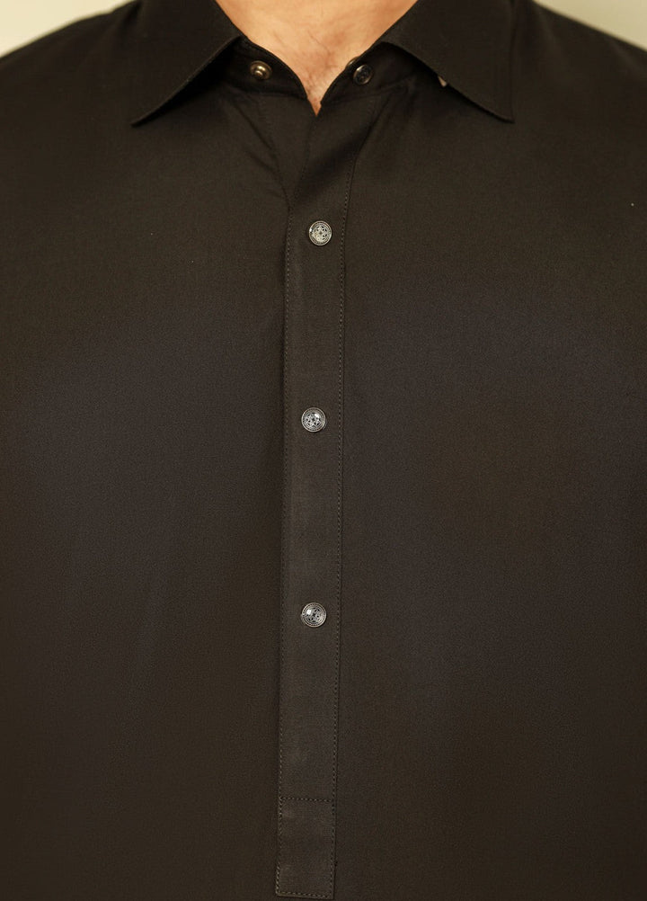 China Boski- Black Kameez Shalwar