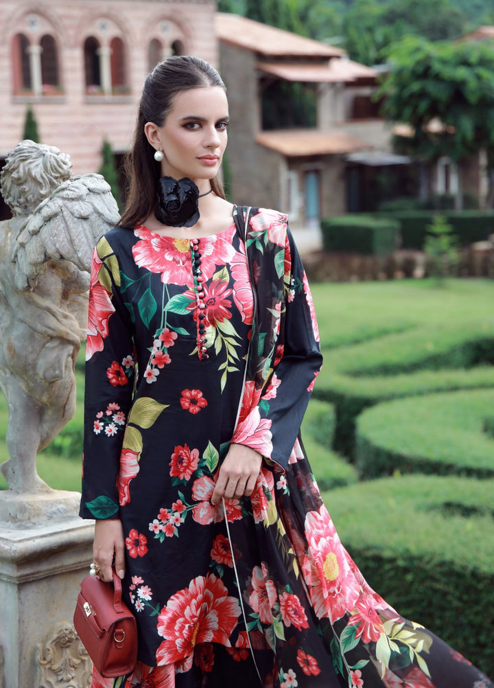 Floral Ritual Edit by Feathers  Printed Lawn 3 Piece Suit BRYNEL - Casual Collection