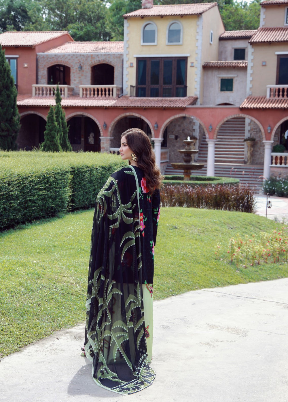 Floral Ritual Edit by Feathers  Printed Lawn 3 Piece Suit FYNOR - Casual Collection