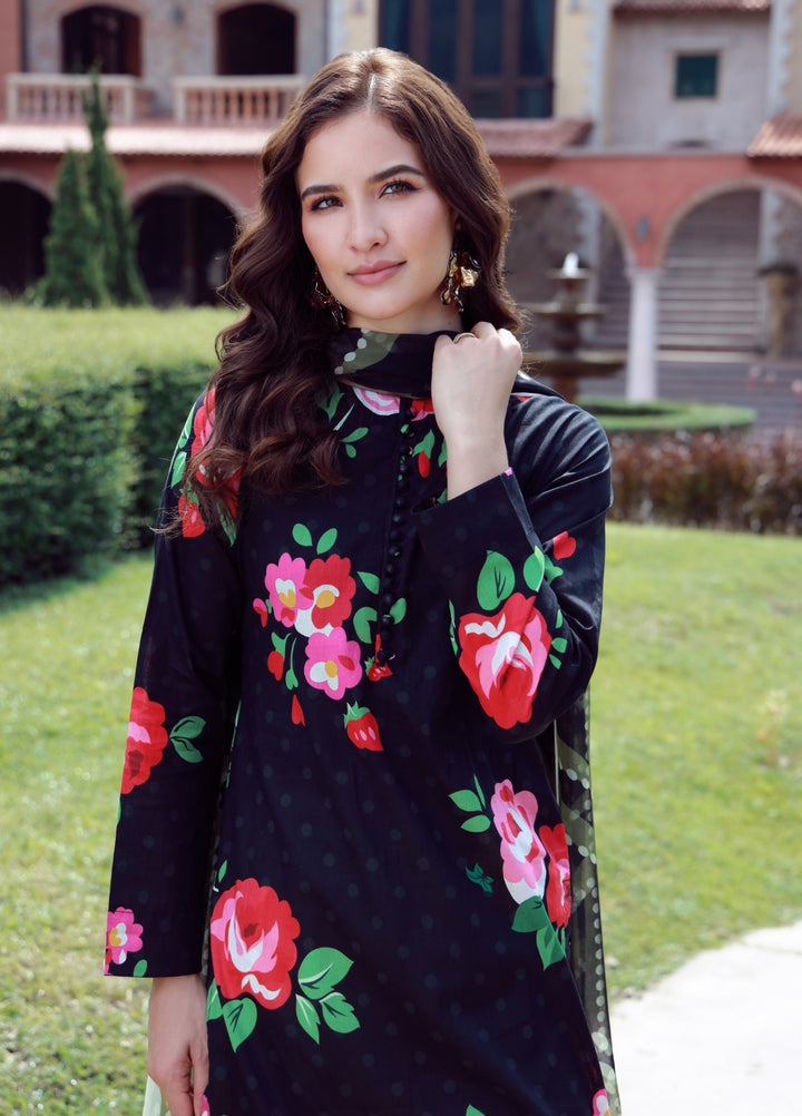 Floral Ritual Edit by Feathers  Printed Lawn 3 Piece Suit FYNOR - Casual Collection