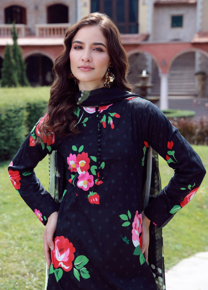 Floral Ritual Edit by Feathers  Printed Lawn 3 Piece Suit FYNOR - Casual Collection