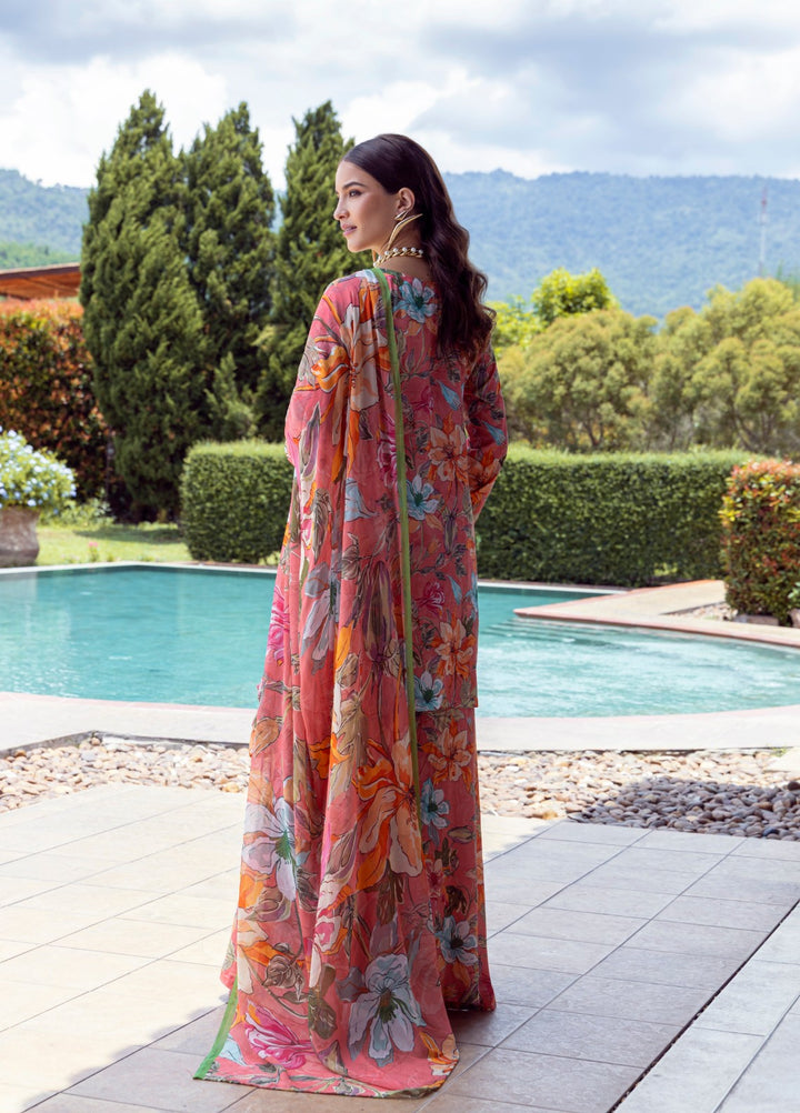 Floral Ritual Edit by Feathers  Printed Lawn 3 Piece Suit RENIX - Casual Collection