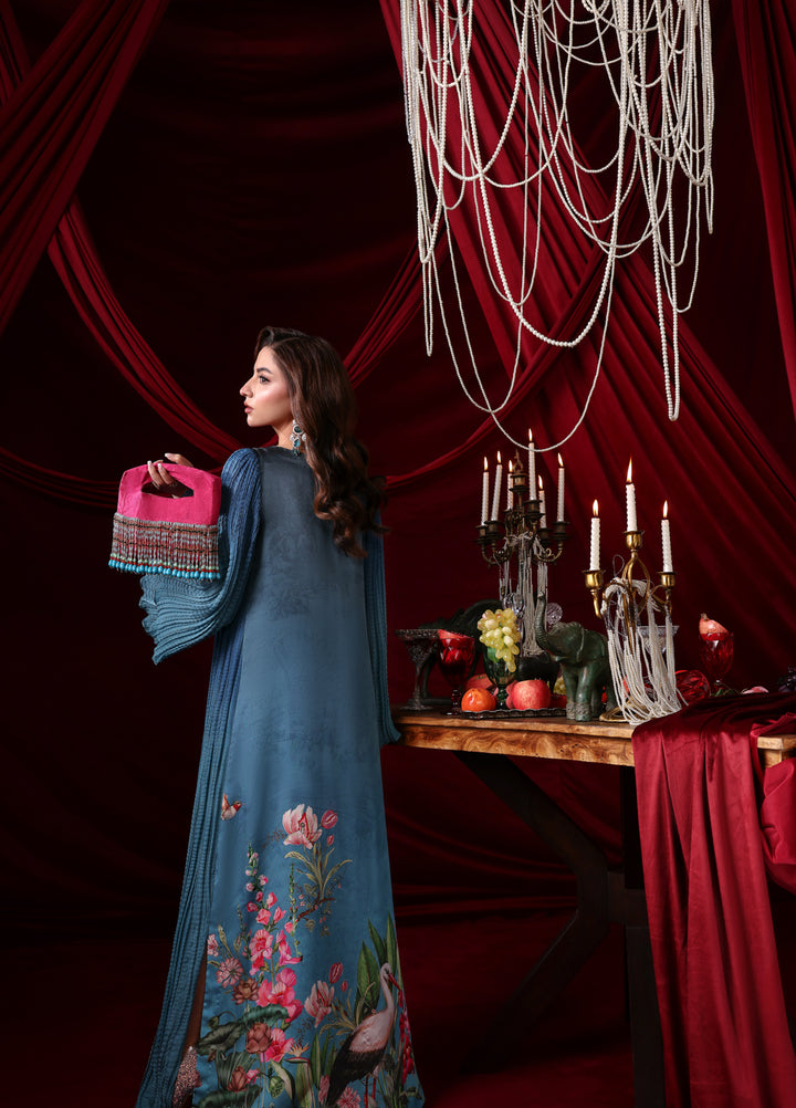 The Glamorous by Musferah Saad RTW Embroidered Silk 1 Piece Persephone - Casual Collection