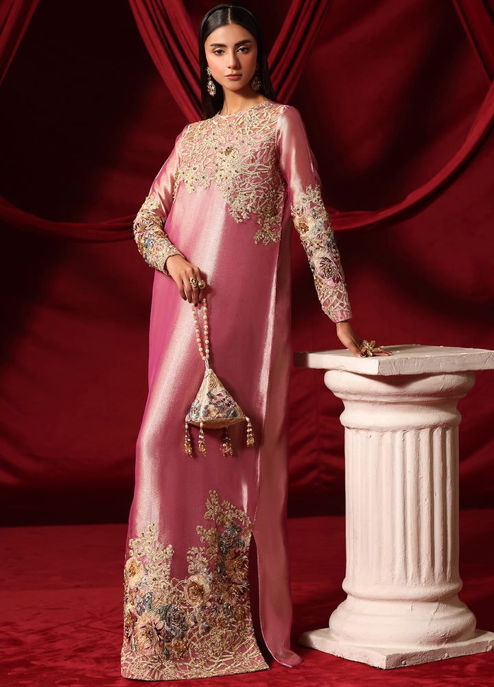 The Glamorous by Musferah Saad RTW Embroidered Tissue 1 Piece Valentina - Eid Collection