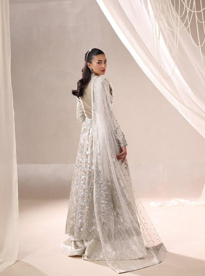 Twilight by Musferah Saad RTW Hand work Tissue 3 Piece Suit Lumieria - Eid Collection