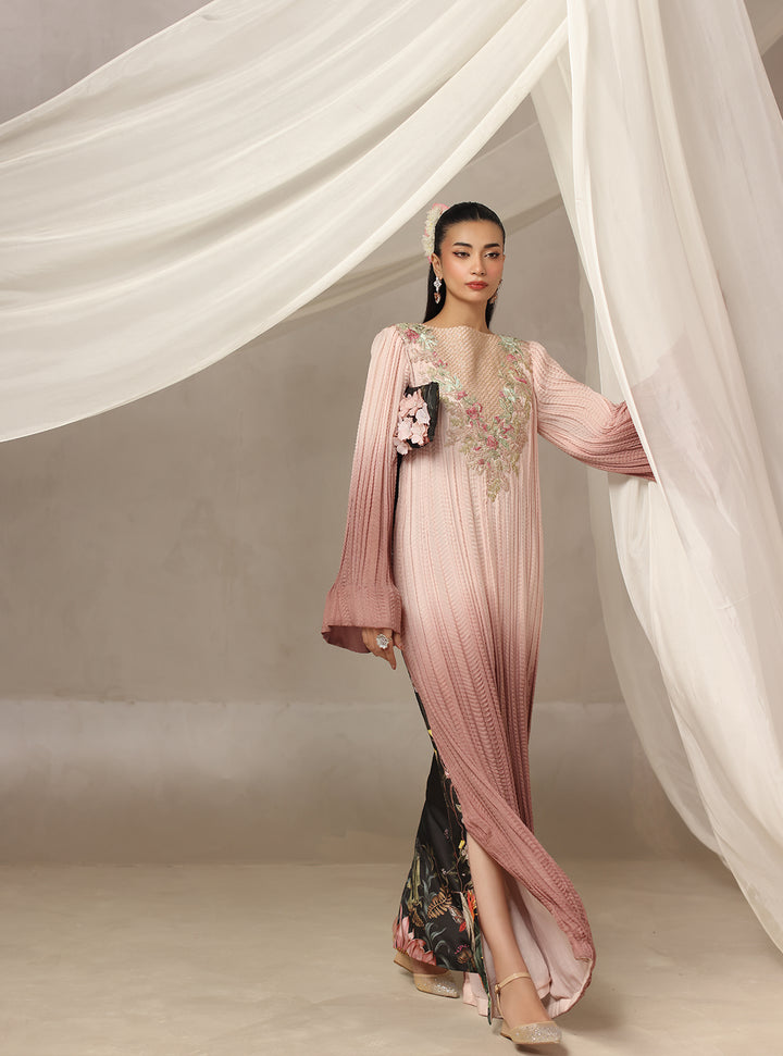 Twilight by Musferah Saad RTW Embroidered Silk 1 Piece Seraphine - Eid Collection