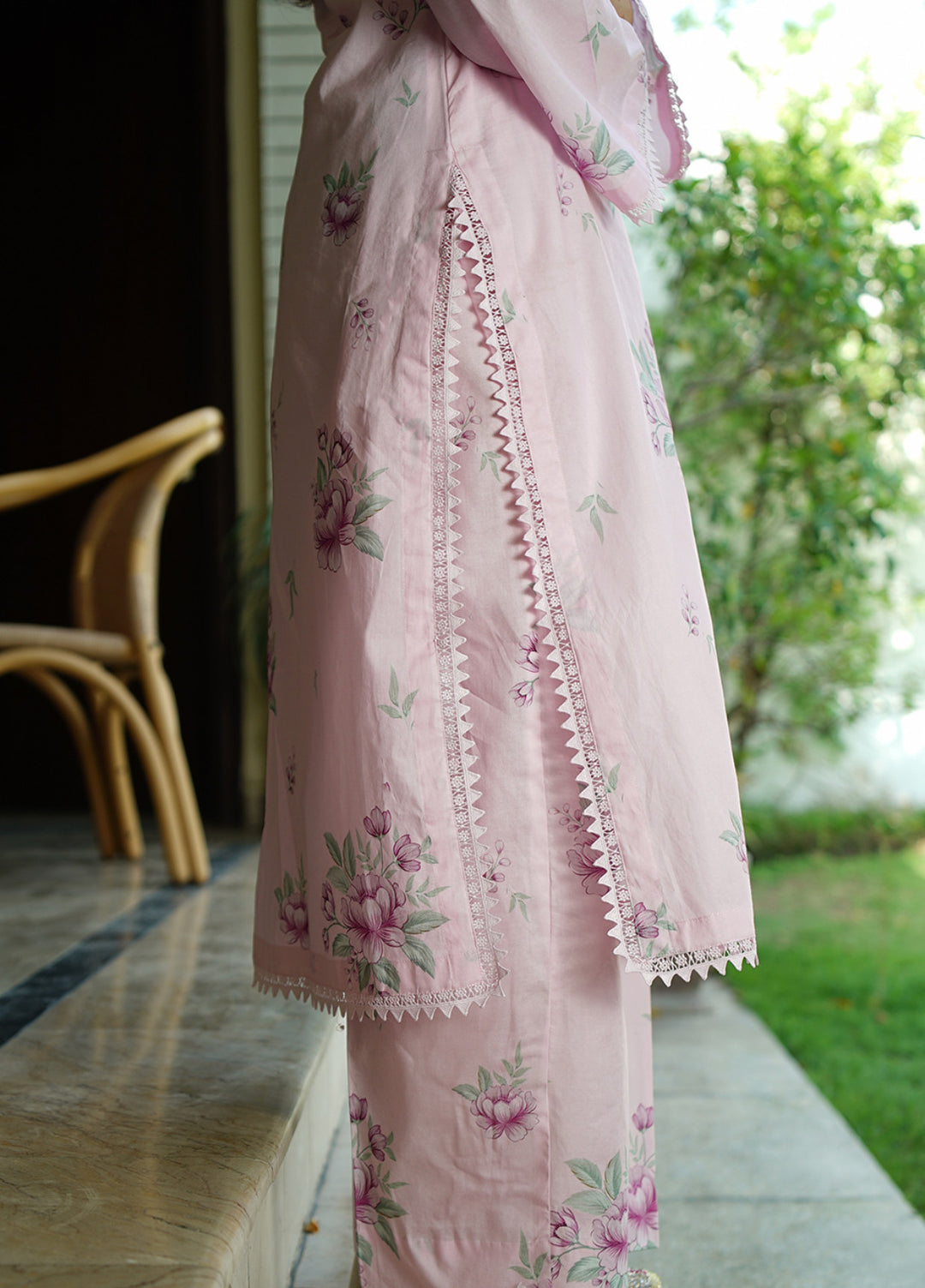 Ileen by Naba Bilal Unstitched Printed Lawn 3 Piece Suit Floreo - Casual Collection