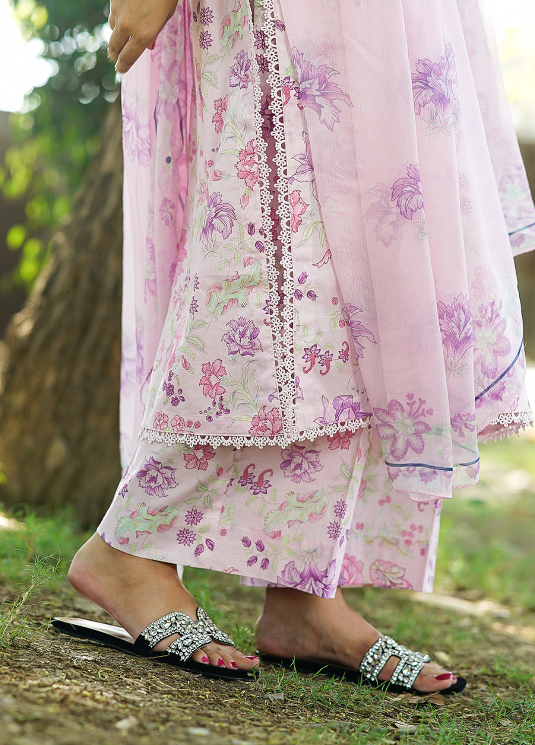 Ileen by Naba Bilal Unstitched Printed Lawn 3 Piece Suit Naira - Casual Collection