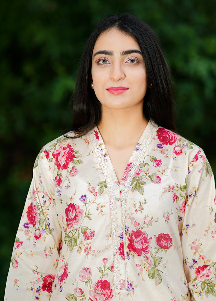 Ileen by Naba Bilal Unstitched Printed Lawn 3 Piece Suit Amaira - Casual Collection
