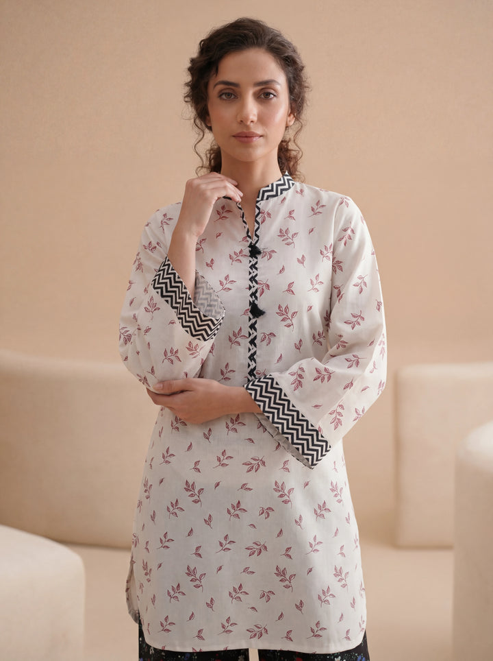 Impulse Wear by Ruby Suleiman RTW Printed Poly 2 Piece Suit Noir Hit - Casual Collection