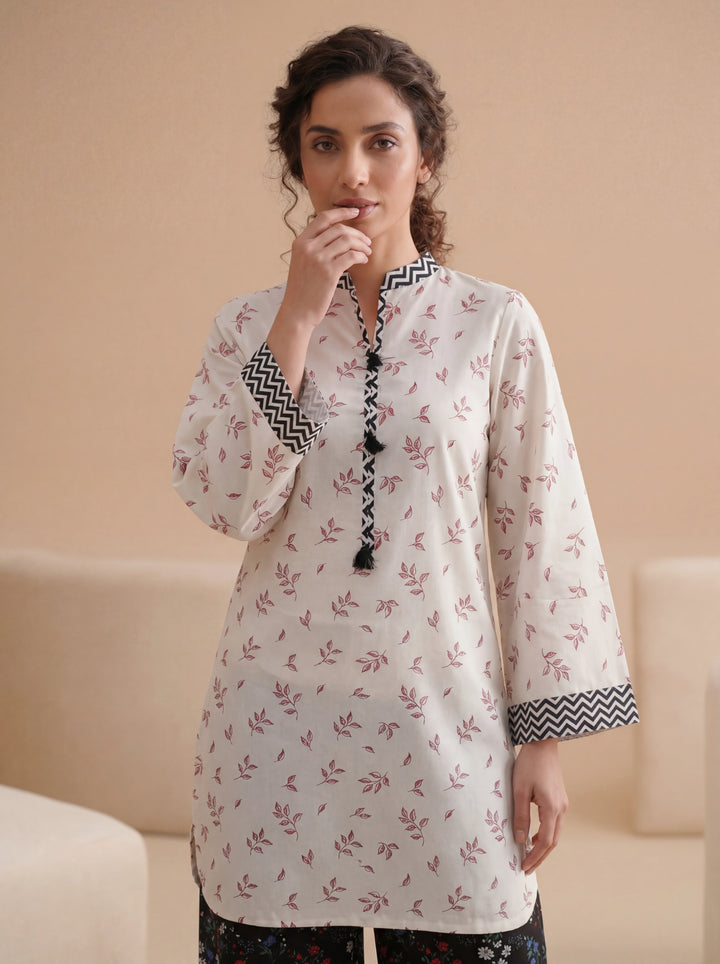 Impulse Wear by Ruby Suleiman RTW Printed Poly 2 Piece Suit Noir Hit - Casual Collection