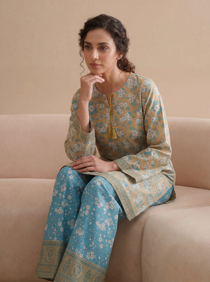 Impulse Wear by Ruby Suleiman RTW Printed Poly 2 Piece Suit Zest Hit - Casual Collection