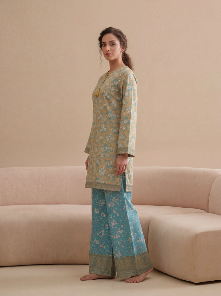 Impulse Wear by Ruby Suleiman RTW Printed Poly 2 Piece Suit Zest Hit - Casual Collection