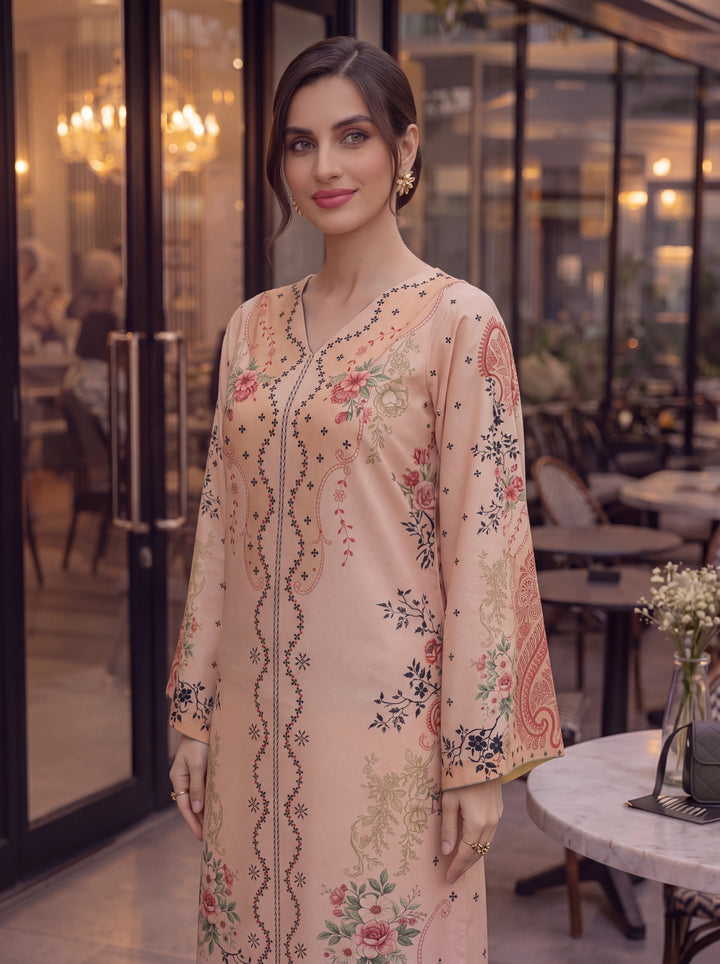 Impulse Wear by Ruby Suleiman RTW Printed Crepe 1 Piece Desert Paisley - Casual Collection