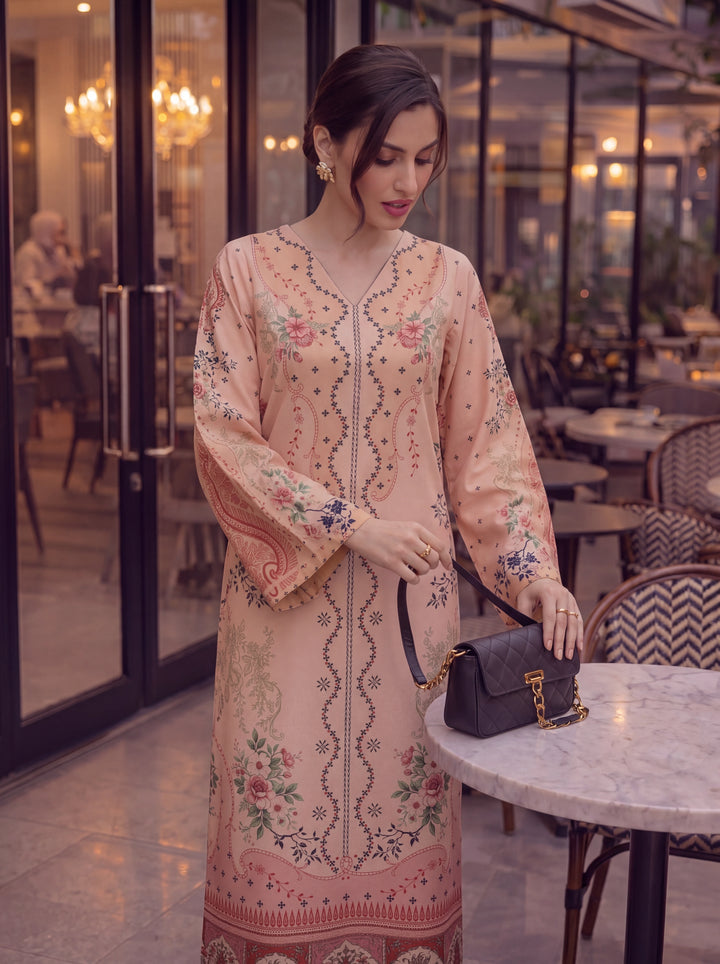 Impulse Wear by Ruby Suleiman RTW Printed Crepe 1 Piece Desert Paisley - Casual Collection