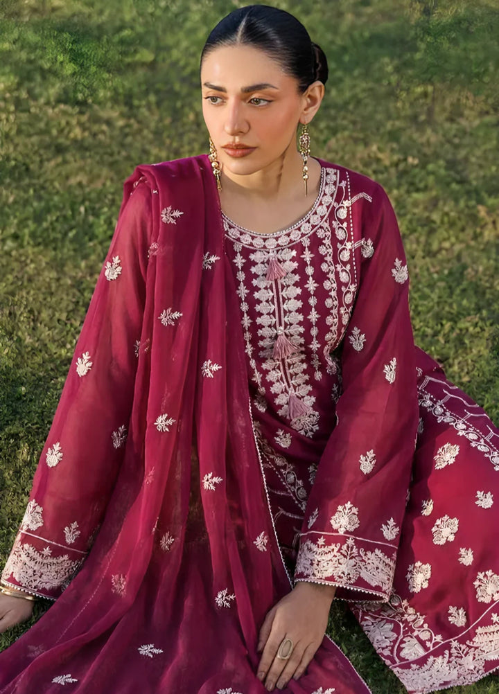 Stitching Cotton Unstitched Embroidered Chiffon 3 Piece Suit WFCU-08 Festive Collection