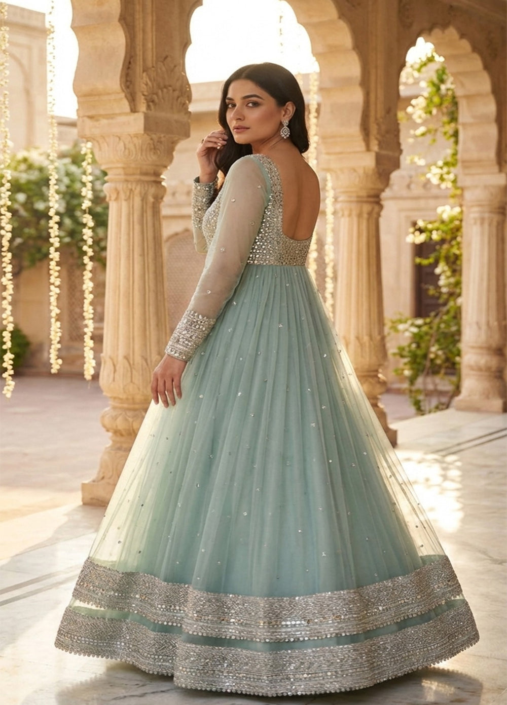 Afsana e Noor by Ibraysha RTW Embroidered Kamdani 2 Piece Suit Chahat Anarkali - Wedding Collection