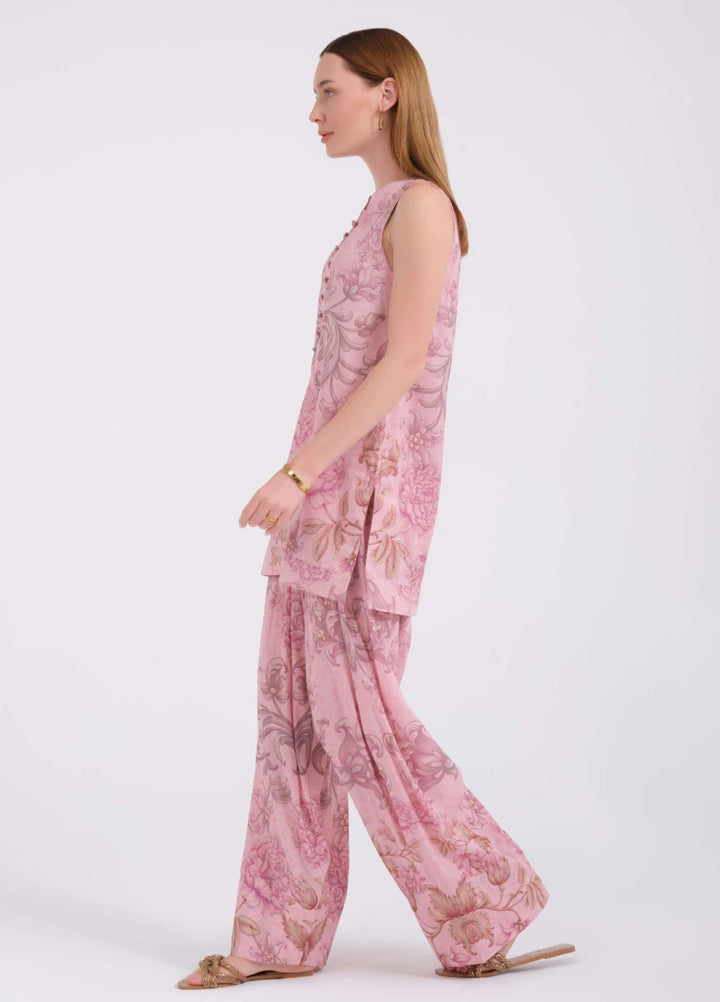 Love Notes Misaal by Ayesha Somaya RTW Printed Lawn Silk 2 Piece Suit Rose Garden Casual Collection