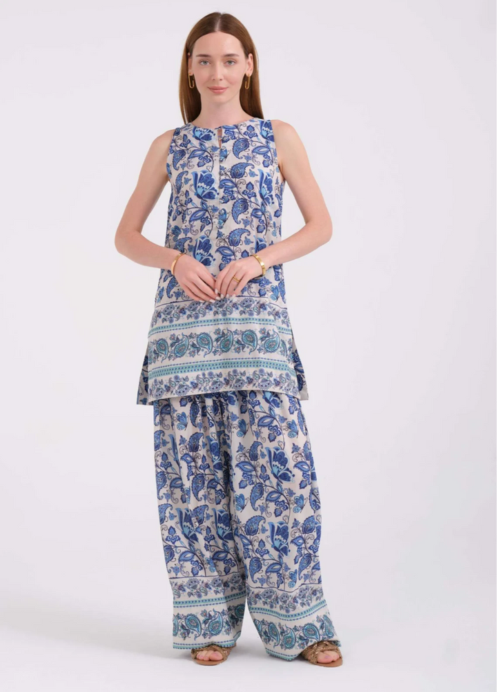 Love Notes Misaal by Ayesha Somaya RTW Printed Lawn Silk 2 Piece Suit Serene Casual Collection