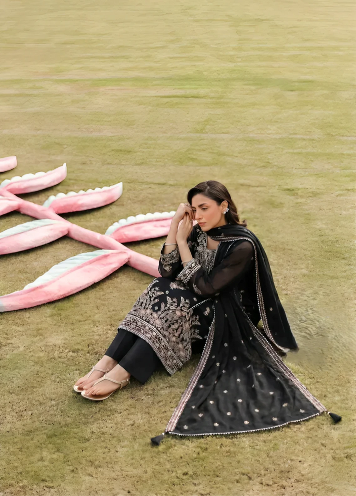 Stitching Cotton Unstitched Embroidered Chiffon 3 Piece Suit WFCU-04 Festive Collection