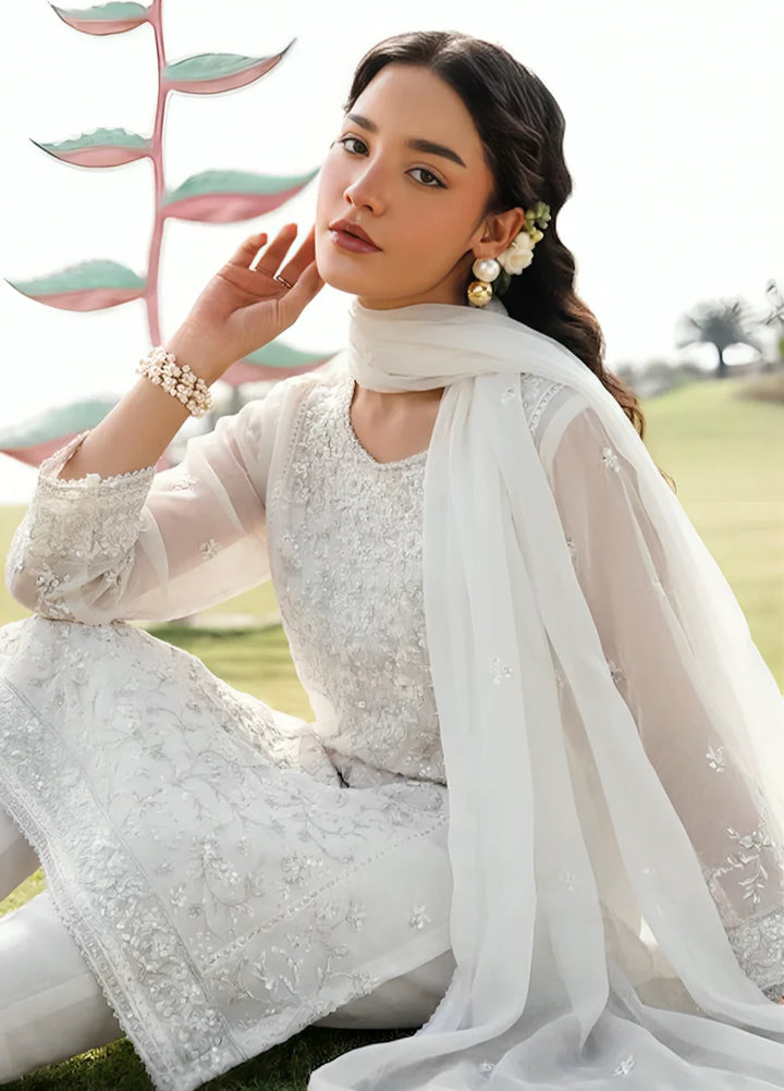 Stitching Cotton Unstitched Embroidered Chiffon 3 Piece Suit WFCU-03 Festive Collection