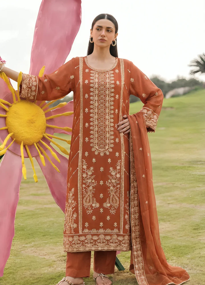 Stitching Cotton Unstitched Embroidered Chiffon 3 Piece Suit WFCU-01 Festive Collection
