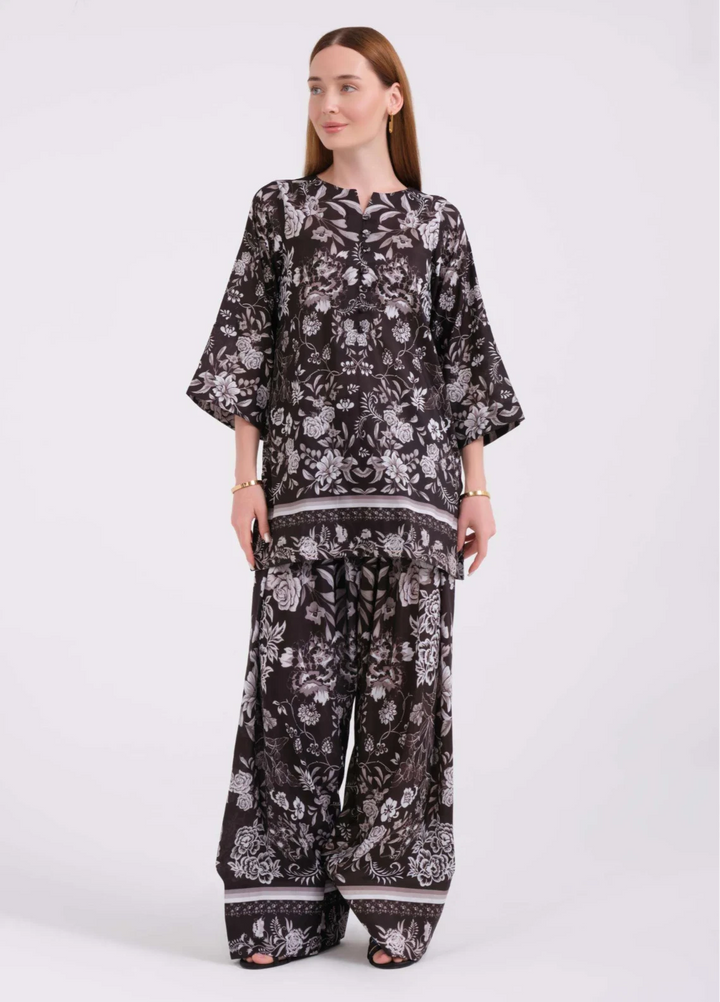 Love Notes Misaal by Ayesha Somaya RTW Printed Lawn Silk 2 Piece Suit Eclipse Casual Collection