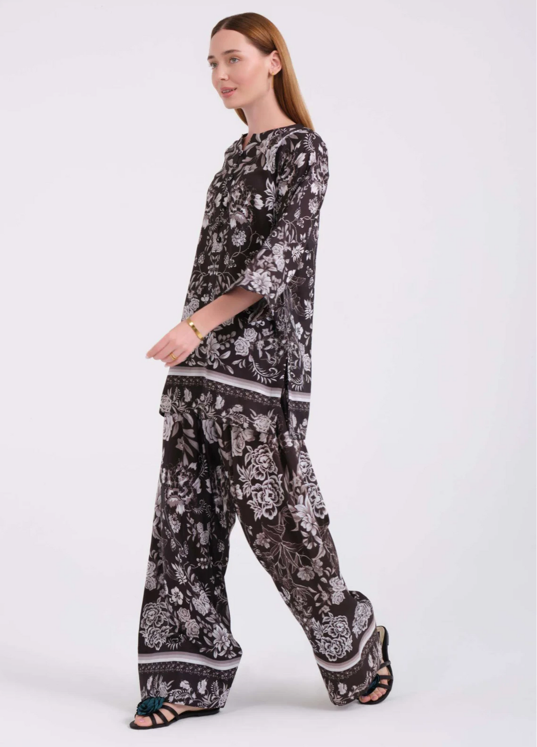 Love Notes Misaal by Ayesha Somaya RTW Printed Lawn Silk 2 Piece Suit Eclipse Casual Collection