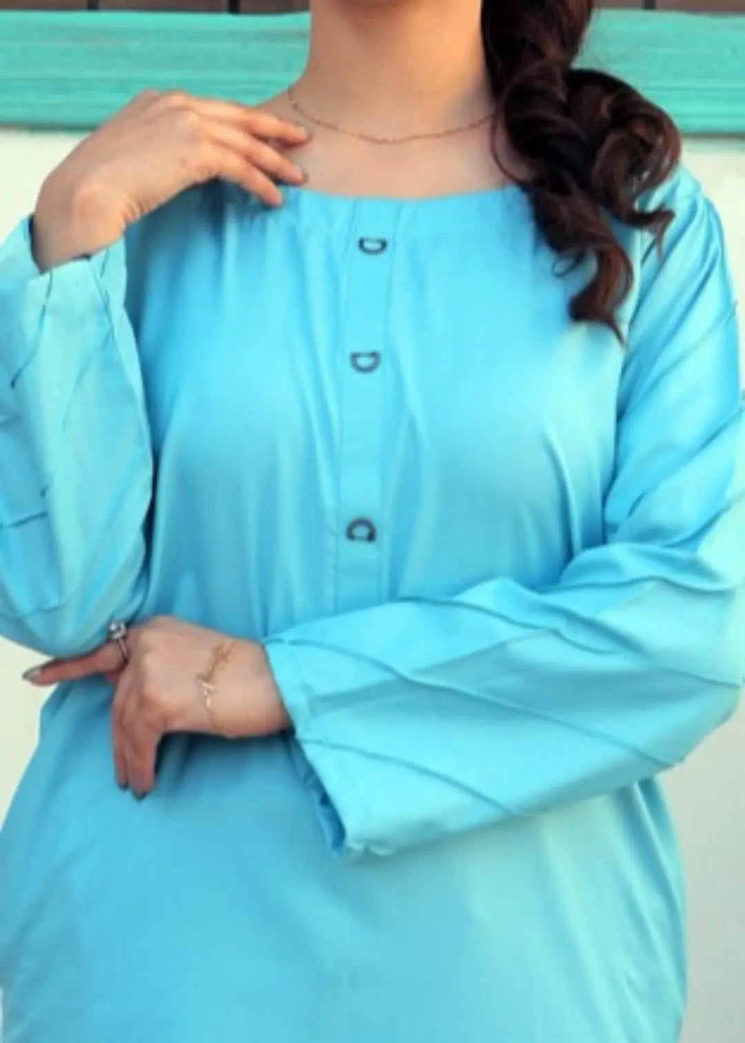 TNG Women RTW Solids Wash N Wear Co-Ord Set Suit Ansha Casual Collection
