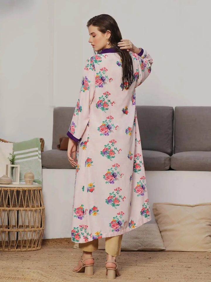 Shrug by TNG Women RTW Printed Viscose Raw Silk 1 Piece Suit Maskan Casual Collection