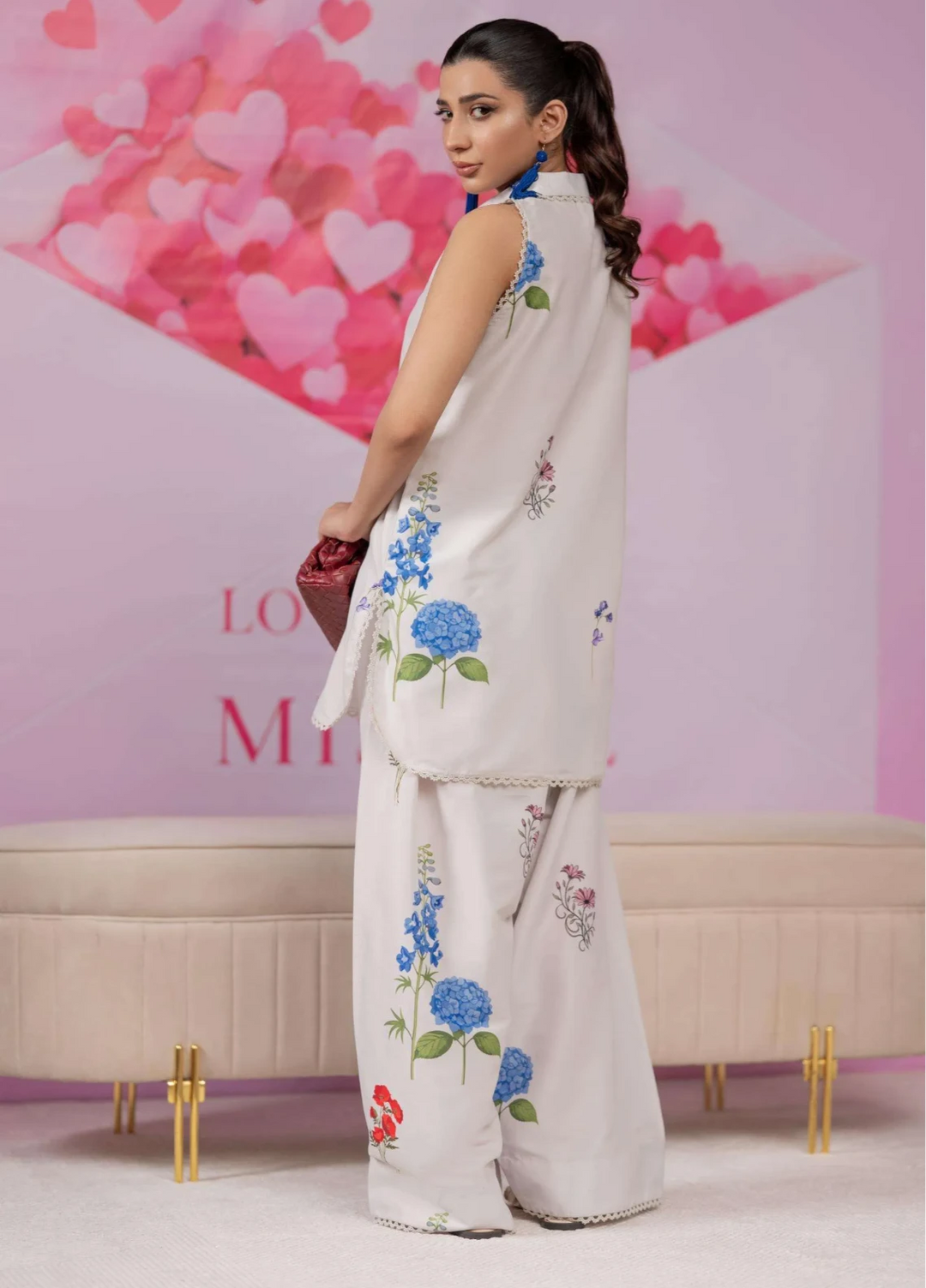 Love Notes Misaal by Ayesha Somaya RTW Printed Lawn Silk 2 Piece Suit Luma Casual Collection