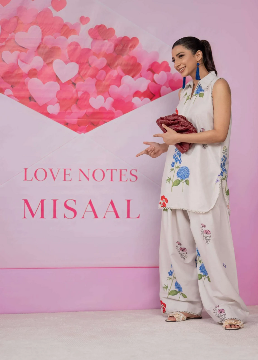 Love Notes Misaal by Ayesha Somaya RTW Printed Lawn Silk 2 Piece Suit Luma Casual Collection