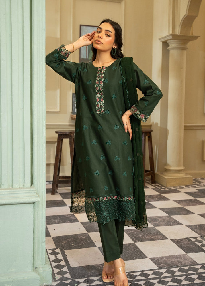 Naaz Couture RTW Chikankari Lawn 3 Piece Suit Bottle Eid Collection