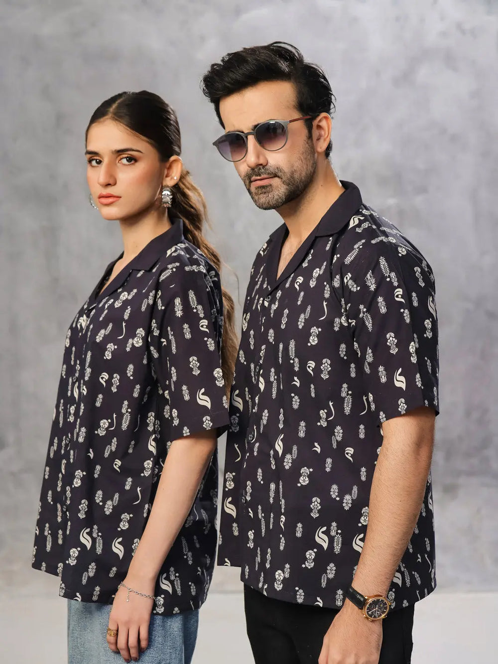 TNG Unisex RTW Printed Cambric 1 Piece Suit Ahista Casual Collection