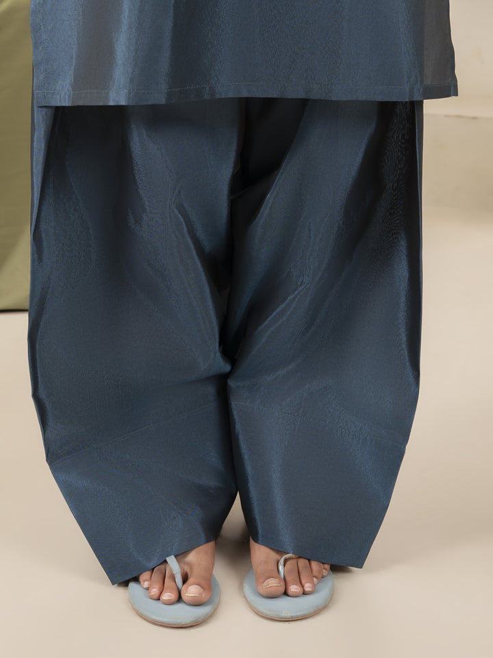 Naaz Couture RTW Embroidered Lawn 3 Piece Suit Suit-Teal Festive Collection