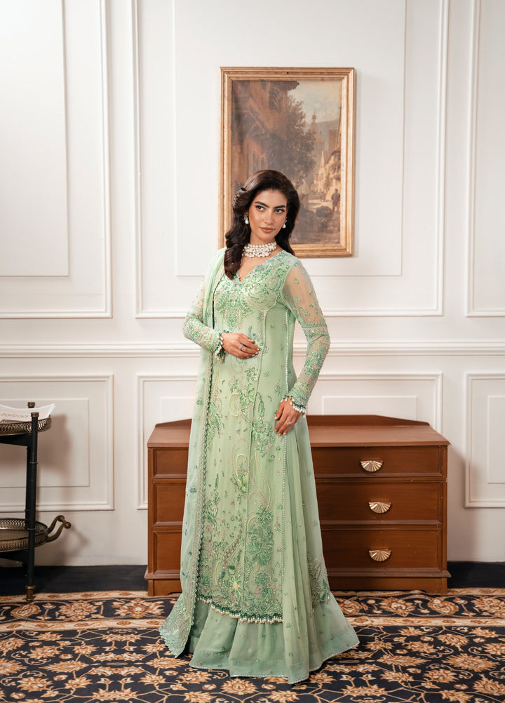 Check In by Zarizaa Unstitched Embroidered Chiffon 3 Piece Suit REGALIA Festive Collection