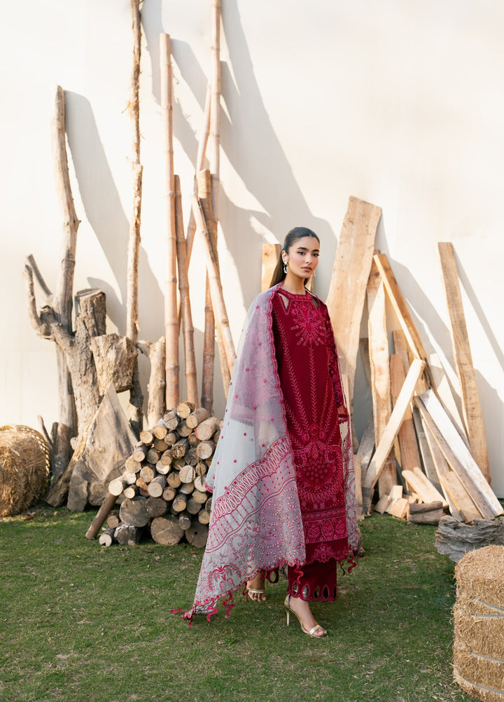 Aura of Flora by Zarizaa Unstitched Embroidered Lawn 3 Piece Suit PIXEL Lawn Collection