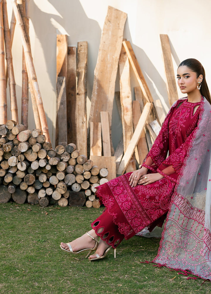 Aura of Flora by Zarizaa Unstitched Embroidered Lawn 3 Piece Suit PIXEL Lawn Collection