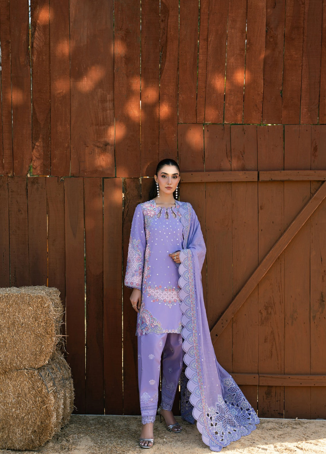 Aura of Flora by Zarizaa Unstitched Embroidered Lawn 3 Piece Suit WHIMS Lawn Collection