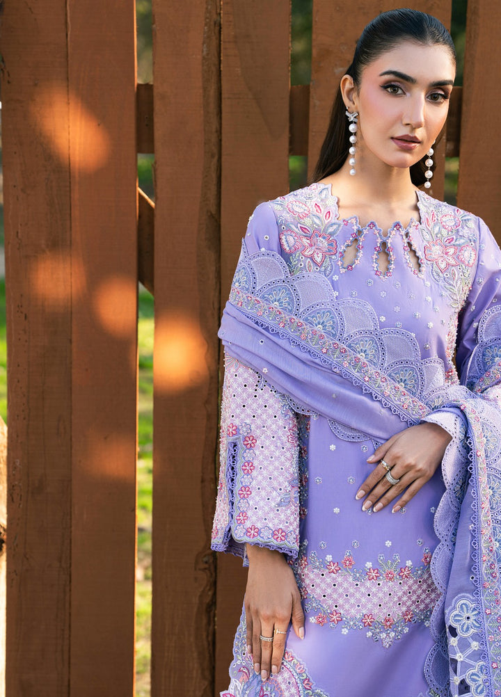 Aura of Flora by Zarizaa Unstitched Embroidered Lawn 3 Piece Suit WHIMS Lawn Collection