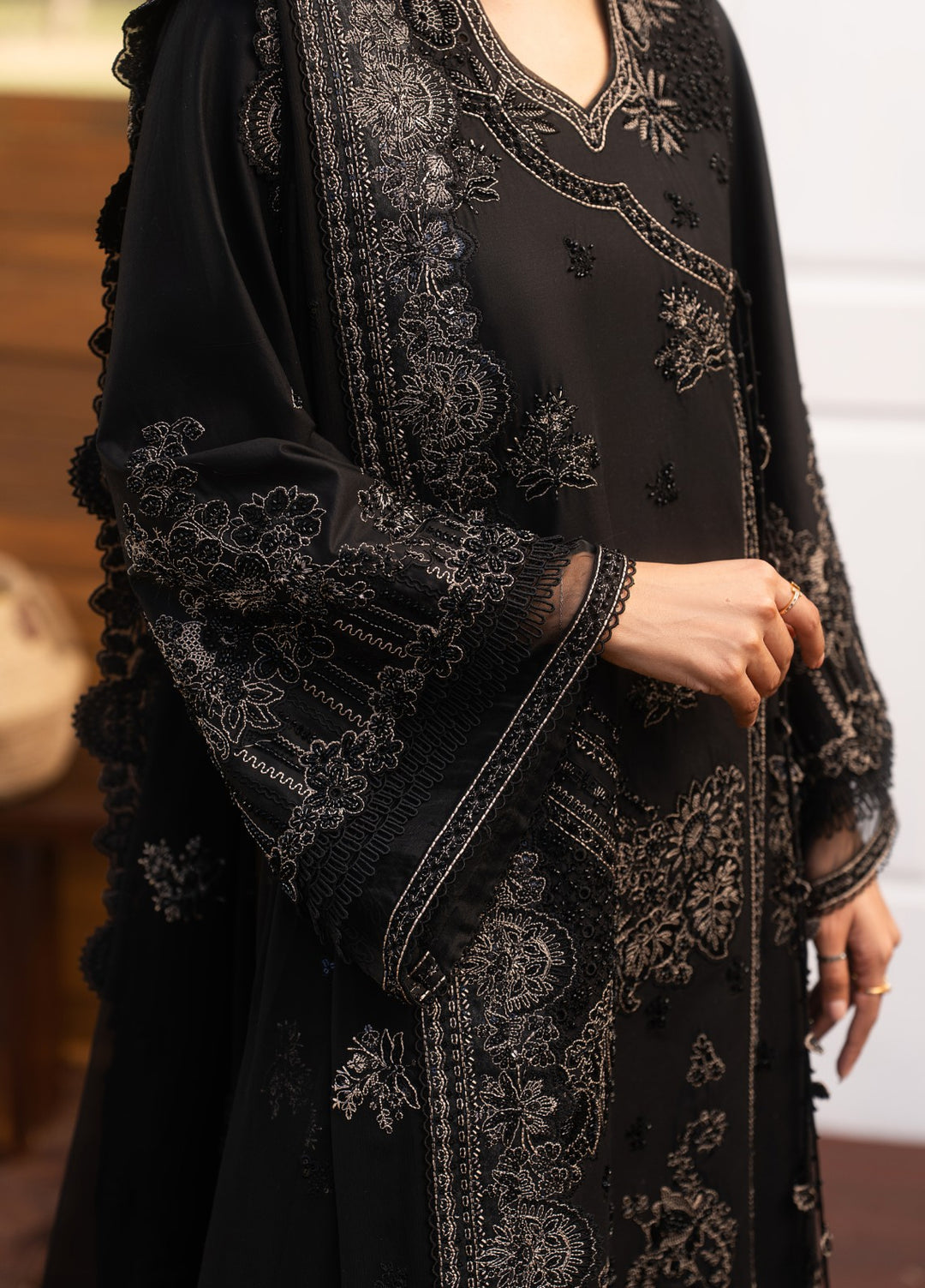 Aura of Flora by Zarizaa Unstitched Embroidered Lawn 3 Piece Suit ZORRO Lawn Collection