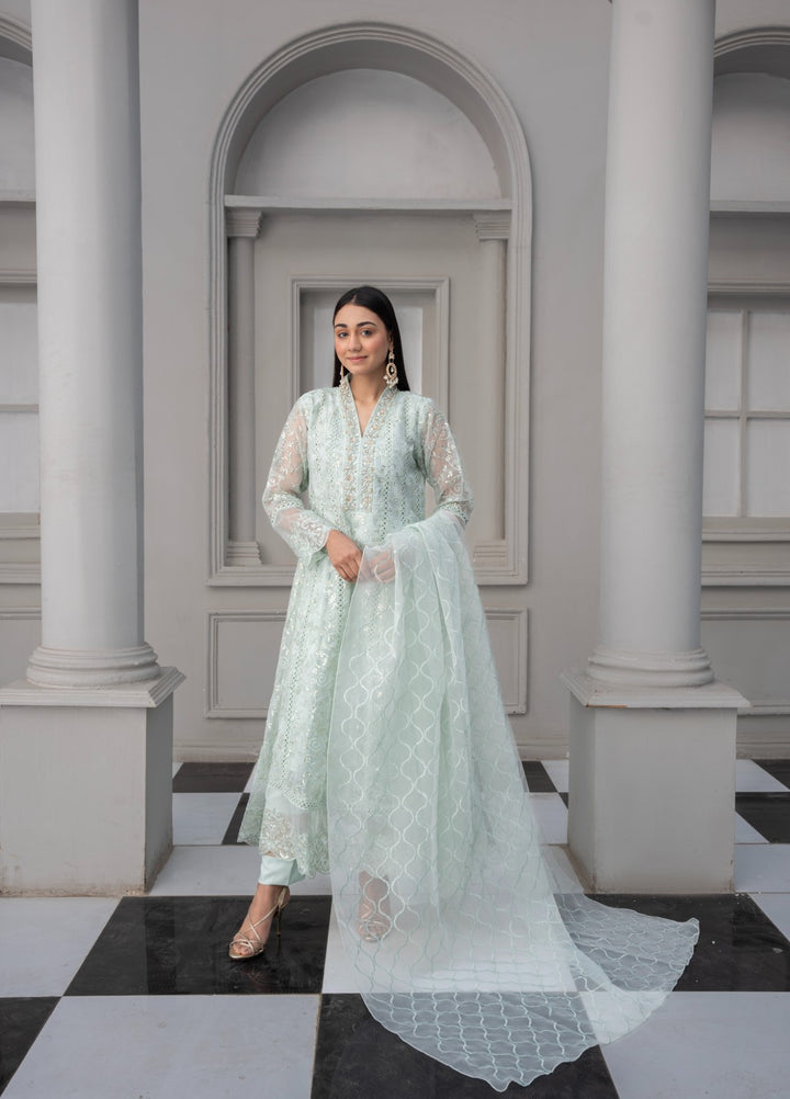 Princess by HEM Women RTW Embroidered Chiffon 3 Piece Suit Zaria Festive Collection