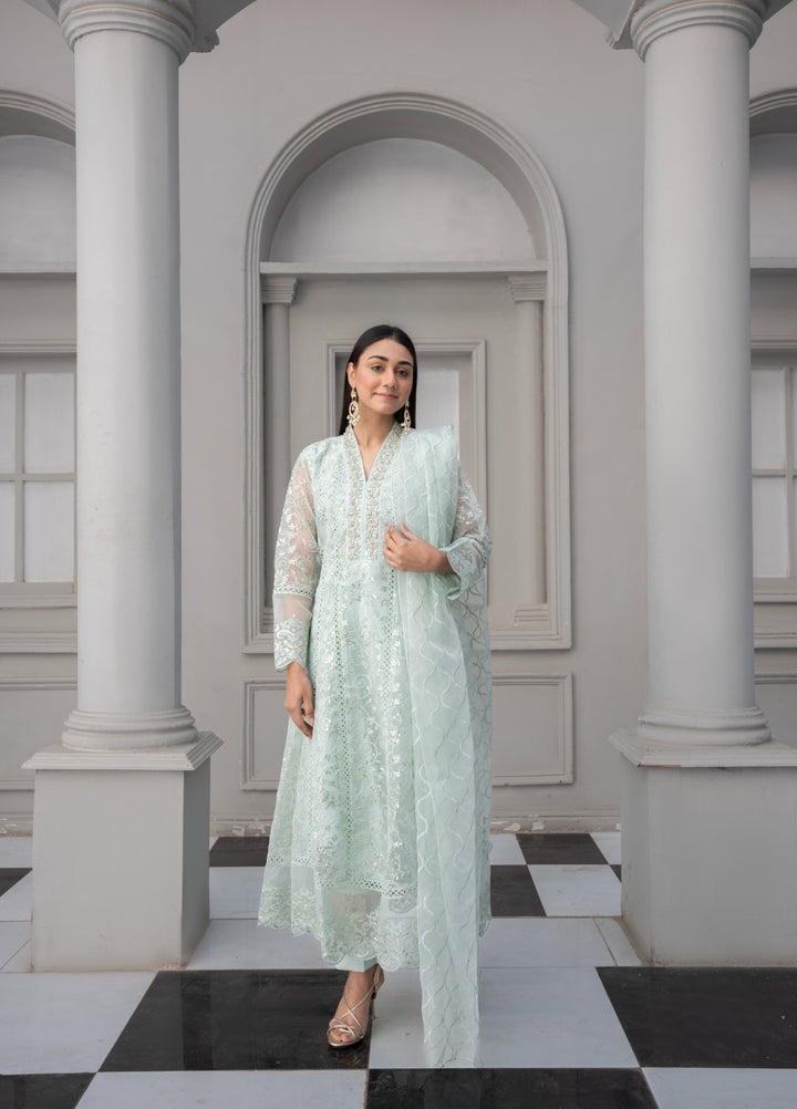Princess by HEM Women RTW Embroidered Chiffon 3 Piece Suit Zaria Festive Collection