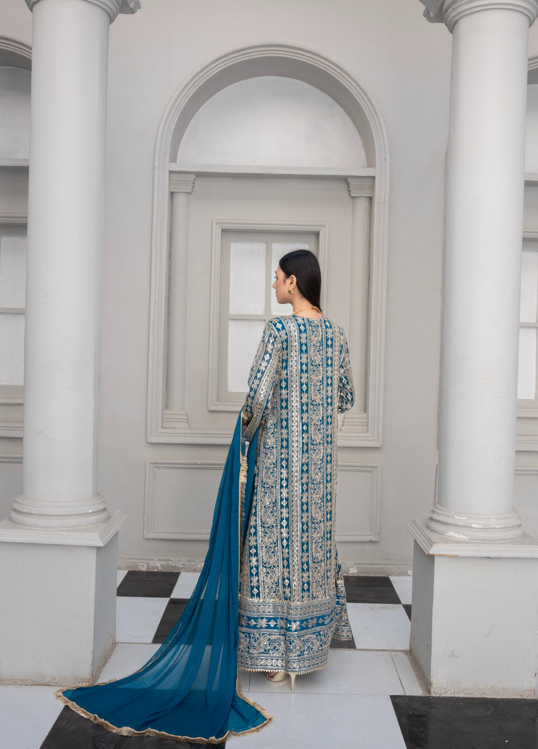 Princess by HEM Women RTW Embroidered Chiffon 3 Piece Suit Sunaina Festive Collection