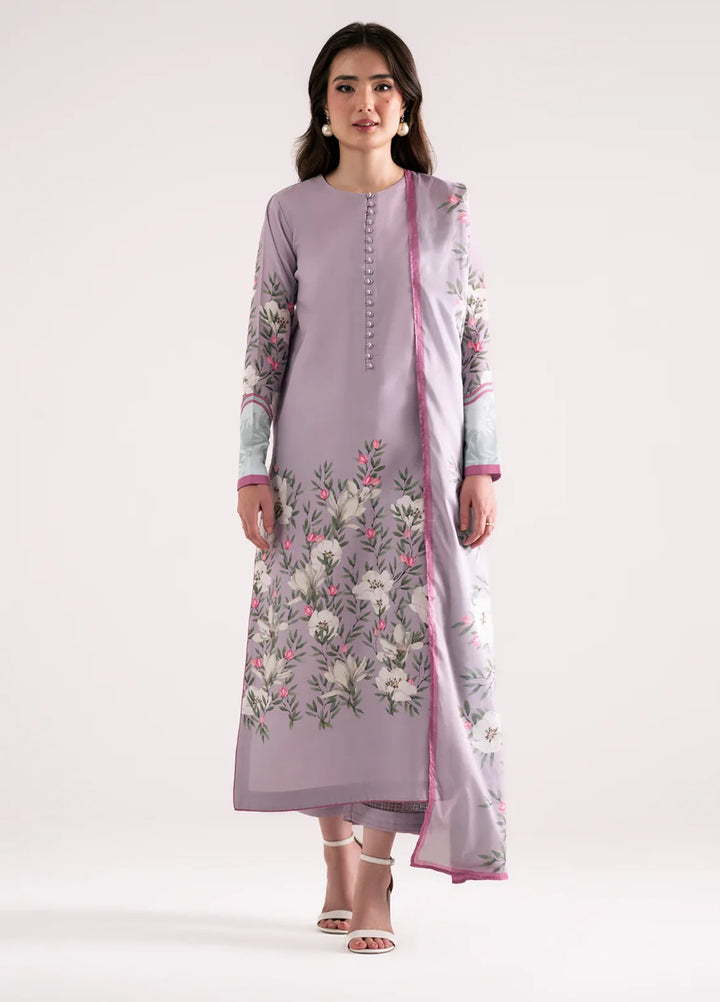 Whispers in the wind by Jahaan RTW Printed Lawn Silk 3 Piece Suit Coralina Casual Collection